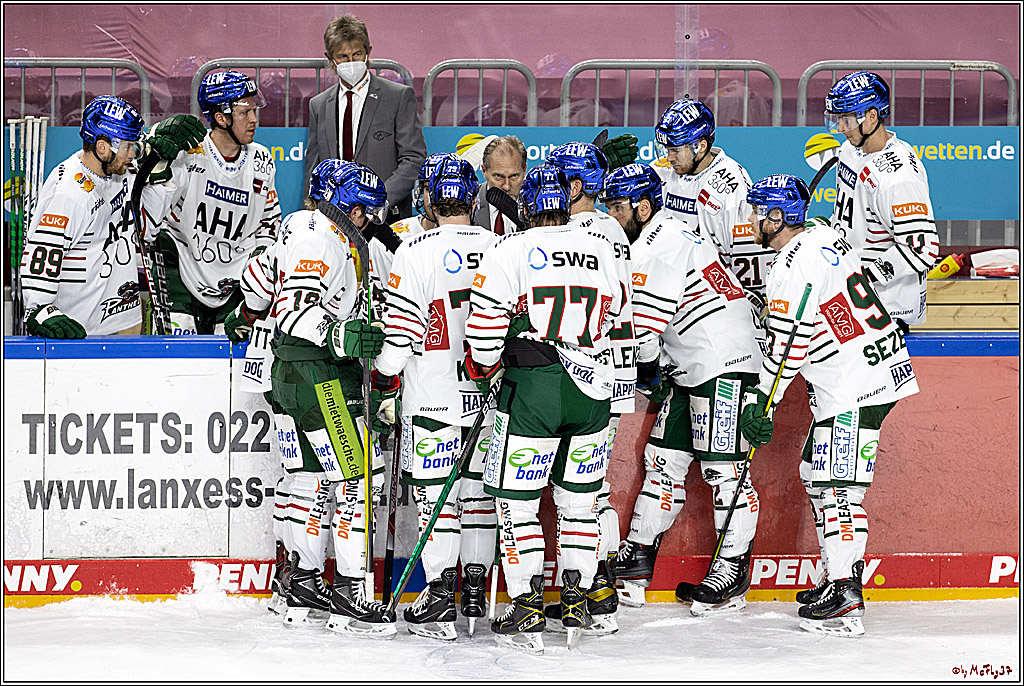 PENNY DEL;  Koelner Haie - Augsburger Panther; Koeln, 05.04.2021